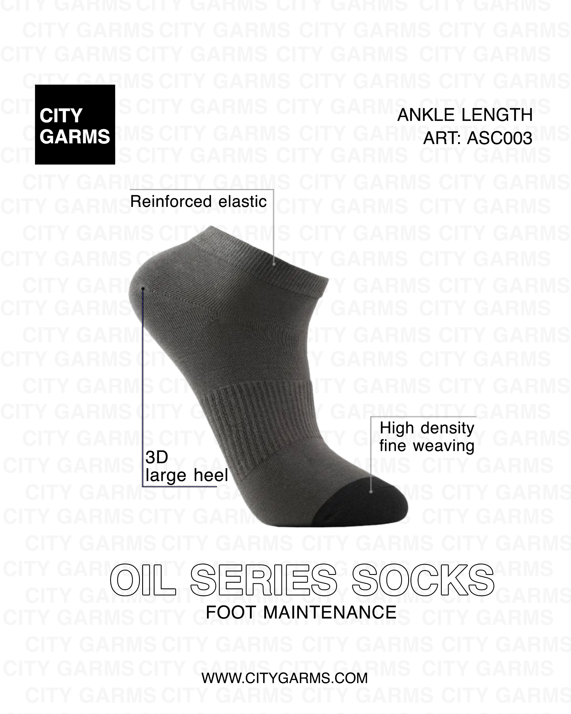Foot Maintenance Oil Series Sports Socks| Citygarms Foot Maintenance Oil Series Sports Socks| Citygarms