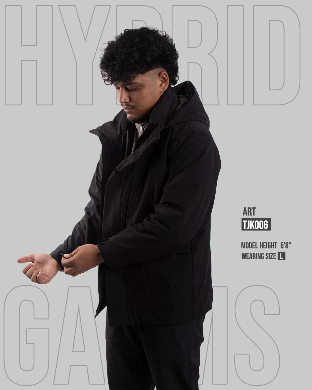 Garms Hybrid Parka Jacket| Citygarms